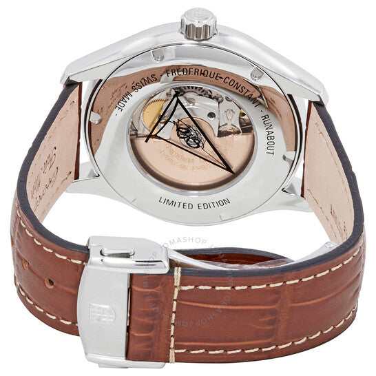 Frederique Constant, Runabout GMT Automatic Black Dial Men's Watch