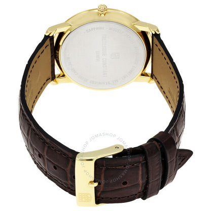 Frederique Constant, Slim Line Light Grey Dial Men's Watch Fc-220nv4s5