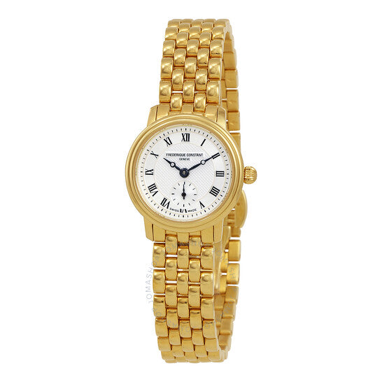 Frederique Constant, Slim Line Silver Dial Ladies Watch