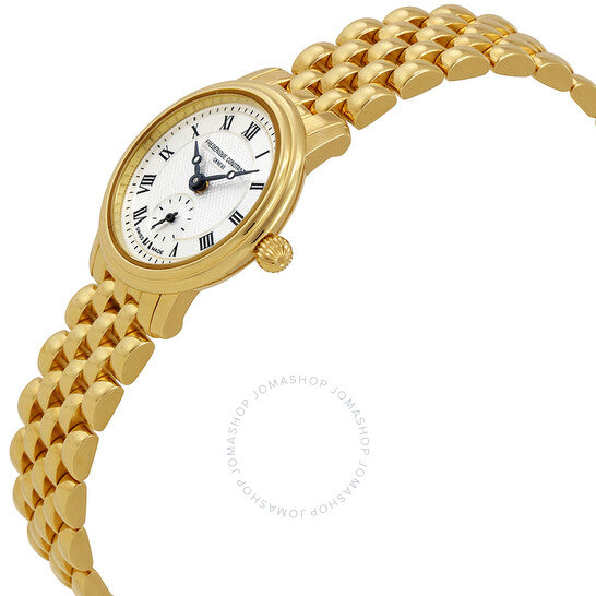 Frederique Constant, Slim Line Silver Dial Ladies Watch
