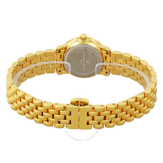 Frederique Constant, Slim Line Silver Dial Ladies Watch