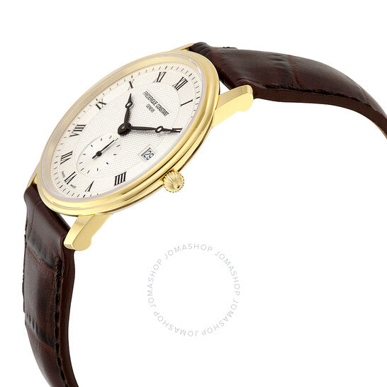 Frederique Constant, Slim Line Silver Dial Men's Watch 245M4S5