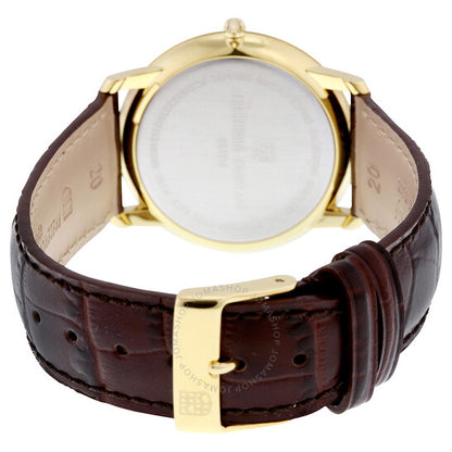 Frederique Constant, Slim Line Silver Dial Men's Watch 245M4S5