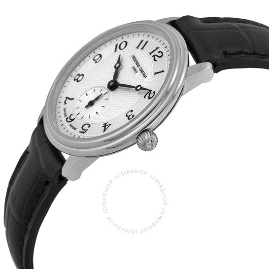 Frederique Constant, Slim Line Silver Guilloche Dial Ladies Watch 235AS1S6