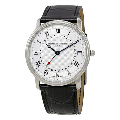 Frederique Constant, Slim Line Silver Dial Men's Watch