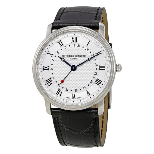 Frederique Constant, Slim Line Silver Dial Men's Watch