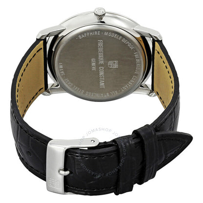 Frederique Constant, Slim Line Silver Dial Men's Watch