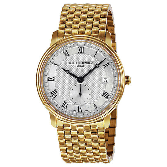 Frederique Constant, Slim Line Yellow Gold-plated Men's Watch