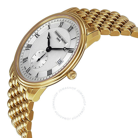 Frederique Constant, Slim Line Yellow Gold-plated Men's Watch