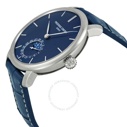 Frederique Constant, Slimline Automatic Moonphase Blue Dial Men's Watch