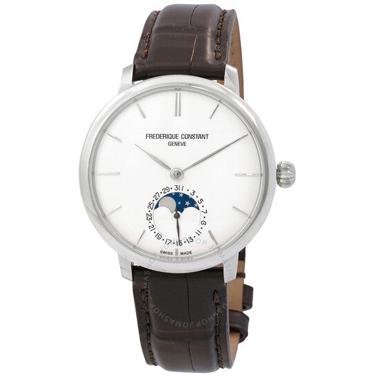 Frederique Constant, Slimline Automatic Silver Dial Men's Watch