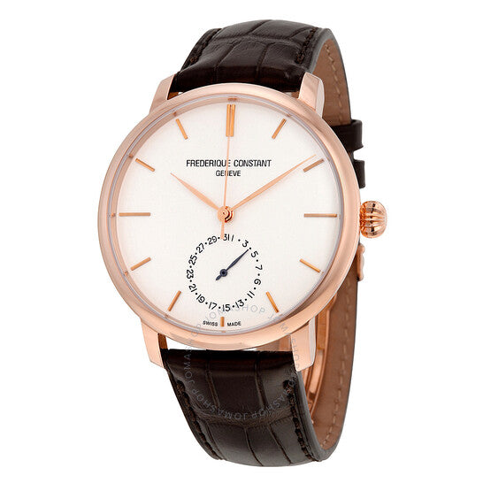 Frederique Constant, Slimline Automatic Silver Dial Men's Watch