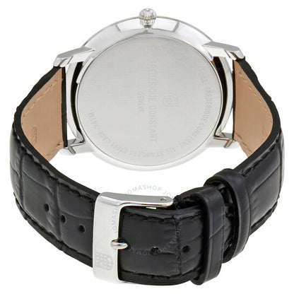 Frederique Constant, Slimline Black Dial Men's Watch