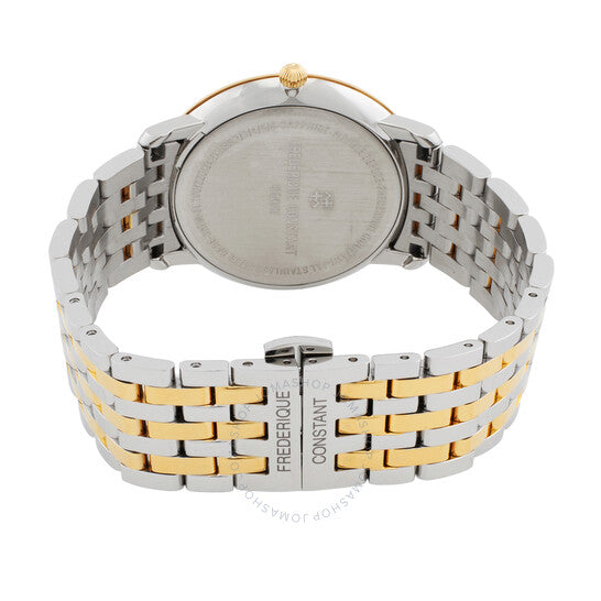 Frederique Constant, Slimline Gents Quartz White Dial Watch