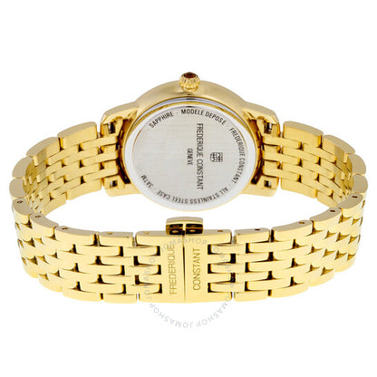 Frederique Constant, Slimline Moonphase Mother of Pearl Dial Ladies Watch