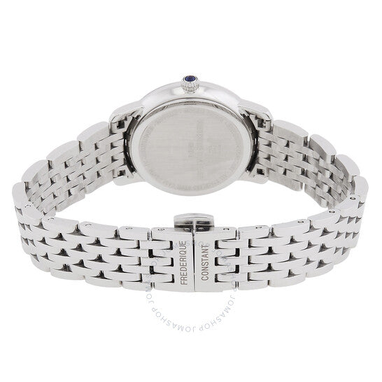 Frederique Constant, Slimline Moonphase Quartz Diamond Ladies Watch