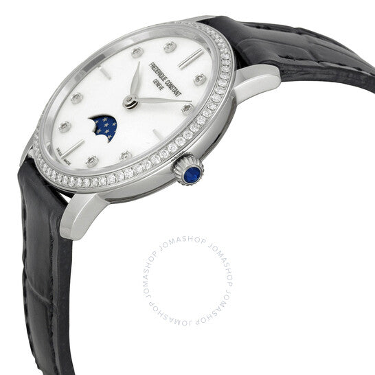 Frederique Constant, Slimline Mother of Pearl Dial Ladies Watch
