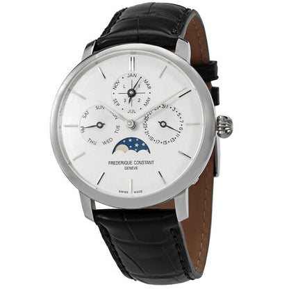 Frederique Constant, Slimline Perpetual Moon Phase Automatic Men's Watch 775S4S6