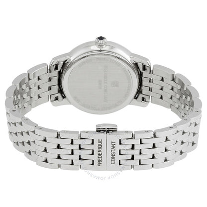 Frederique Constant, Slimline Quartz Diamond Ladies Watch