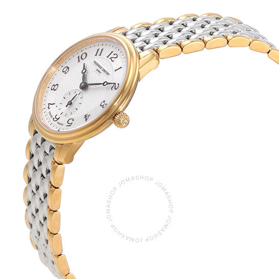 Frederique Constant, SlimLine Quartz White Dial Ladies Watch