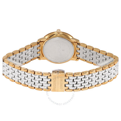 Frederique Constant, SlimLine Quartz White Dial Ladies Watch