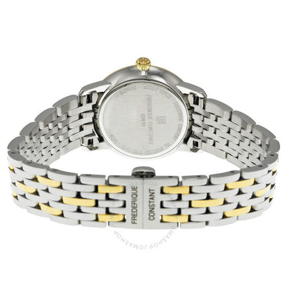 Frederique Constant, Slimline Silver Dial Ladies Watch