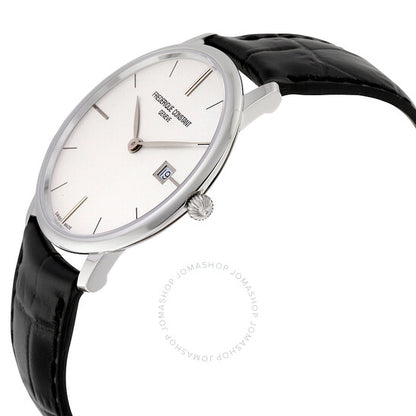 Frederique Constant, Slimline Silver Dial Men's Watch