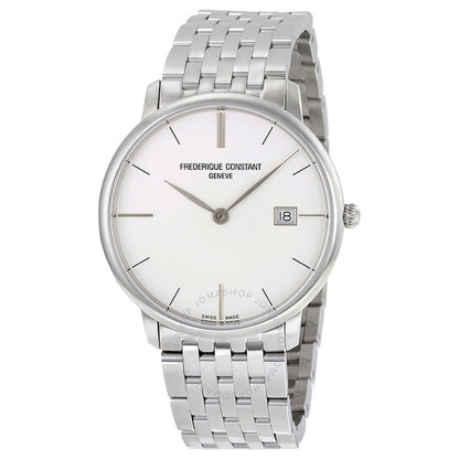 Frederique Constant, Slimline Silver Dial Men's Watch