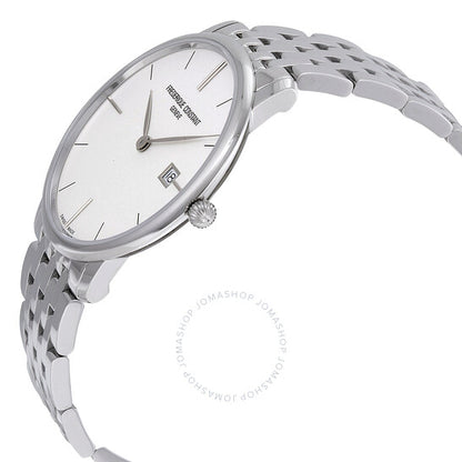 Frederique Constant, Slimline Silver Dial Men's Watch