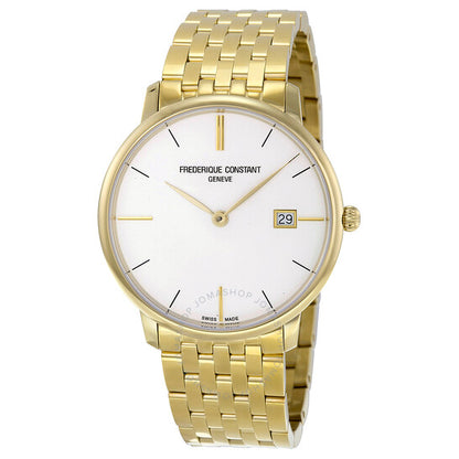 Frederique Constant, Slimline Silver Dial Men's Watch