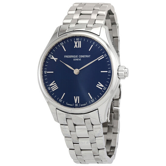 Frederique Constant, Vitality Quartz Analog-Digital Blue Dial Men's Smart Watch