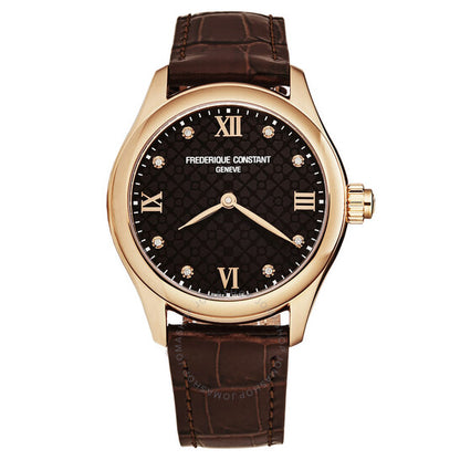 Frederique Constant, Vitality Quartz Analog-Digital Diamond Ladies Smart Watch