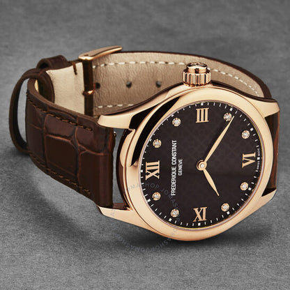 Frederique Constant, Vitality Quartz Analog-Digital Diamond Ladies Smart Watch