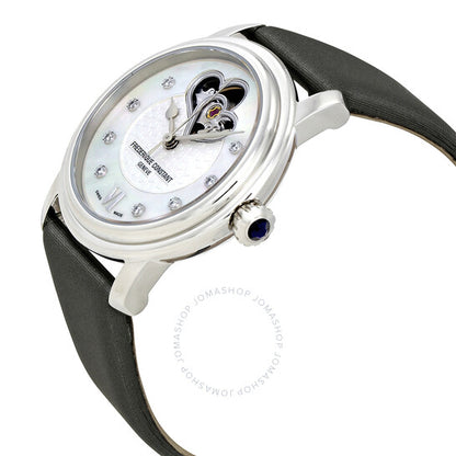 Frederique Constant, White Mother of Pearl Ladies Watch