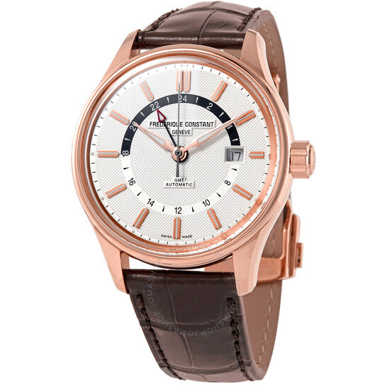 Frederique Constant, Yacht Timer GMT Automatic Silver Dial Men's Watch