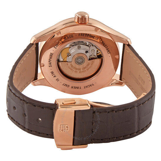 Frederique Constant, Yacht Timer GMT Automatic Silver Dial Men's Watch