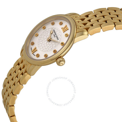 Frederique Constant, Yellow Gold-plated Ladies Watch