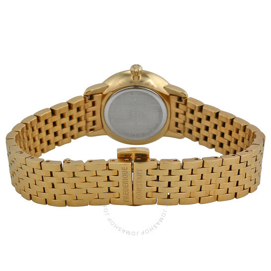 Frederique Constant, Yellow Gold-plated Ladies Watch