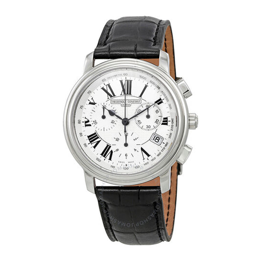 Frederique Constant, Frederique Chronograph White Dial Men's Watch