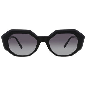 39419FCO001 Smoke Geometric Ladies Sunglasses