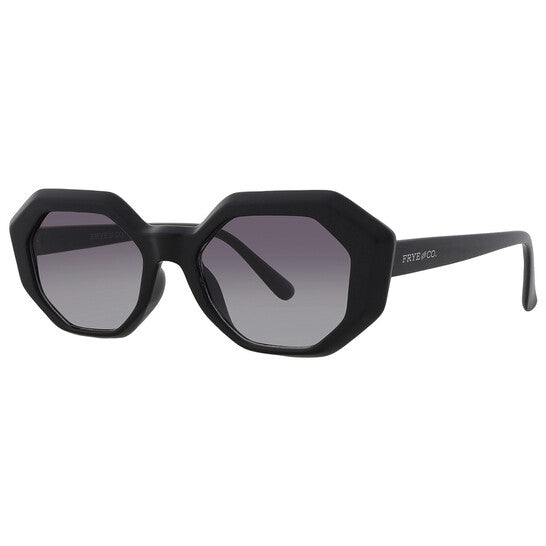 39419FCO001 Smoke Geometric Ladies Sunglasses