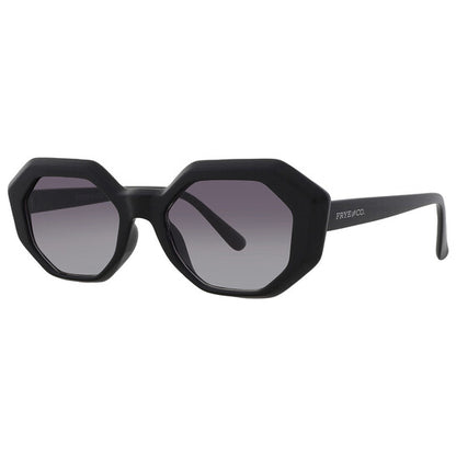 39419FCO001 Smoke Geometric Ladies Sunglasses