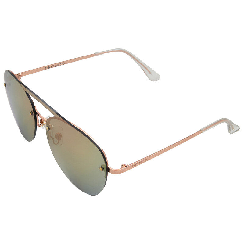 44596FCO650 Rose Pilot Ladies Sunglasses