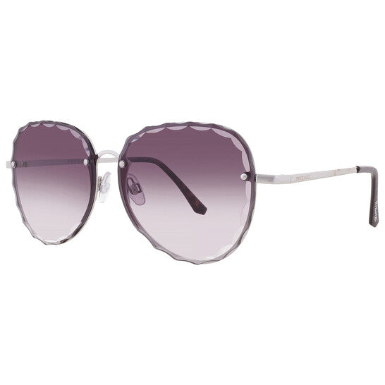 50856FCO040 Smoke Oval Ladies Sunglasses