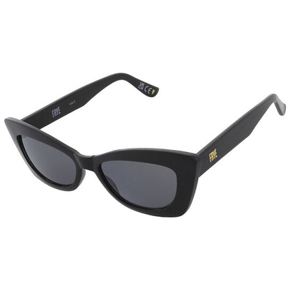 51437FRY BLK Smoke Cat Eye Ladies Sunglasses