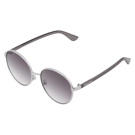 53848FCO040 Smoke Round Ladies Sunglasses
