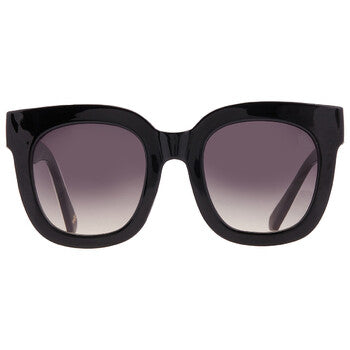 60318FRY BLK Smoke Square Ladies Sunglasses