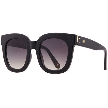 60318FRY BLK Smoke Square Ladies Sunglasses