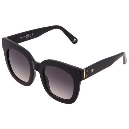60318FRY BLK Smoke Square Ladies Sunglasses