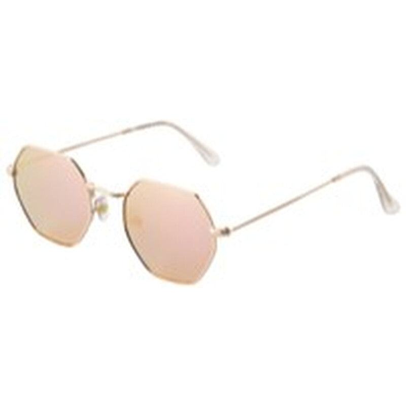 Rose Gold Geometric Ladies Sunglasses